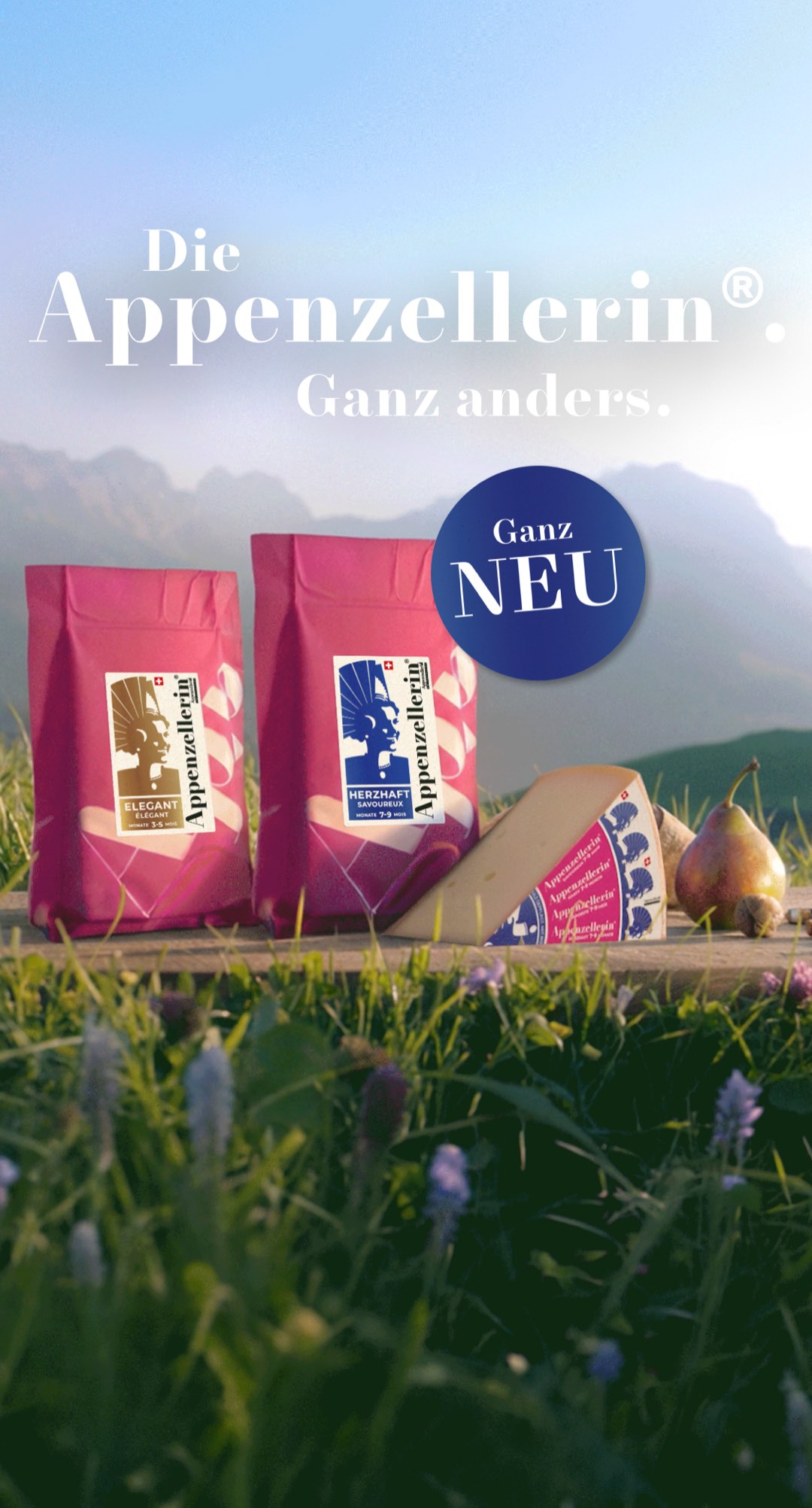 Die Appenzellerin®. Ganz anders.